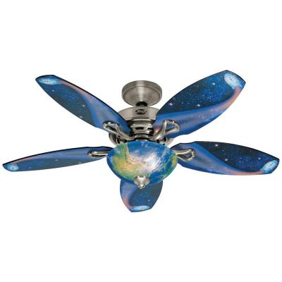 Hunter Discovery Brushed Nickel Ceiling Fan