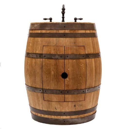 Premier Copper Wine Barrel Vanity Package