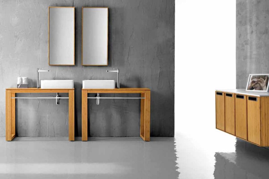 Beautiful Bamboo in the Bathroom - Abode